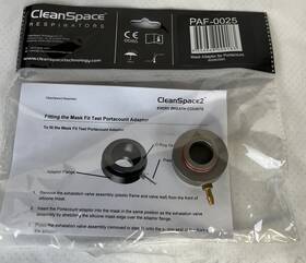 Paf-0025 Cleanspace 60262993 Half Mask Fit Testing Adaptor For Quantitative