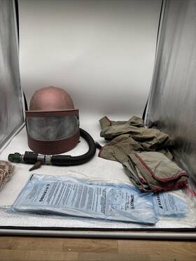23800 Clemco Apollo 600 Sand Blast Helmet. S3