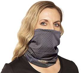 Copper Fit 754502045471 Guardwell Face Protector Charcoal Grey Adult