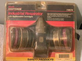18574 Craftsman Vintage Sears Respirator - Preowned