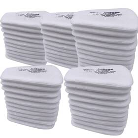 6200 Cyoidai 792276453504 Huweijia 50pcs Anti Particulate 5n11 Respirator Filter Cotton 3 M 6000/6200/7
