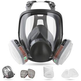 19in1 Dbyusb 791537433583 Reusable Full Face Respirator Dust-proof Cover Pro