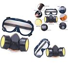 De5847 Surplus Industrial Gas Spray Paint Full Face Respirator 689719666372