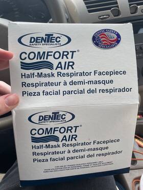 U00100l000 Dentec Safety 100 Series Comfort Silicone Rubber Size Lg New