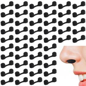 617209 Dimeho 100 Pieces Nose Plug Filter Disposable Dust Filters Bulk Sponge N