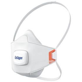 3951955 Dr Ger X-plore 1950 N95 Respirator Mask With 1 Count Pack Of 10 White