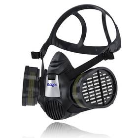 B07kb6b57s Dr Ger Drger X-plore 3500 Half-face Respirator Mask 2x Multi-gas Cartridge