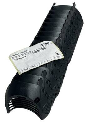 R56518 Dr Ger Lot Of 14 Flap Black For Fps 7000 Full Face Mask New Surplus