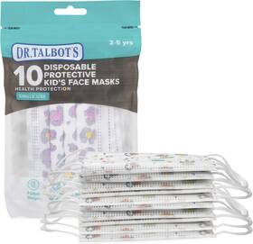 80106cs24 Dr. Talbots Disposable Kids Face Mask For 10 Count Pack Of 1 Girl