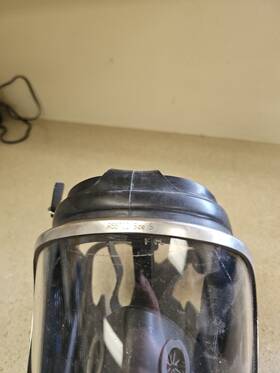 55702 Draeger Drager Panorama Nova Scba Gas Air Full Face Mask Respirator Small