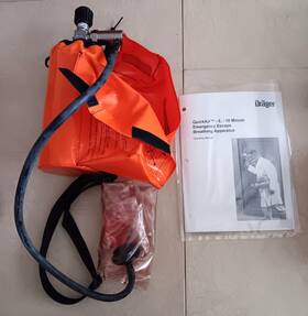 4055438 Drager Quickair 5 Escape Eeba Respirator P/n Empty Bottle