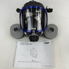 R55270 Drager X-plore 5500 Full-face Respirator Gas Mask Air Germany