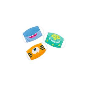 8952 Educational Insights 8951 Reusable Face Masks Kids Dinosaur/tiger/shark 3/pack