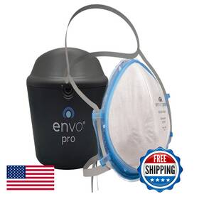 B0cy3tlq1r Envo Mask Pro N95 Respirator Kit Inluding Headgear 3 Individually Packed