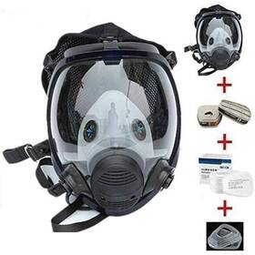 Erock 602320308181 15in 1 Reusable Full Face Respirator Widely Used In Paint Sprayer Chemical W