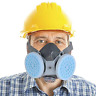 Essortlk13uw1448 Essort Respirator Mask Twin Chemical Spray Paint Safety 691164365816