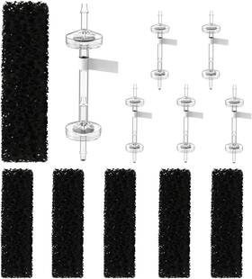 Eusdkey 768531841805 Carbon Filter Replacement Kit For Sc2 Filters Including 6 Cartridge A