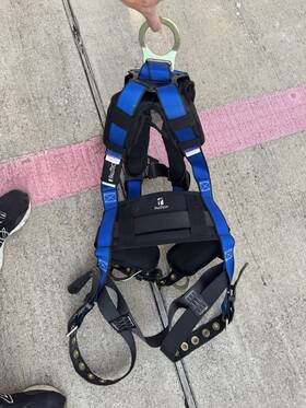 D019004780 Fall Tech Ppe - Safety Harness And Self Retracting Life Line
