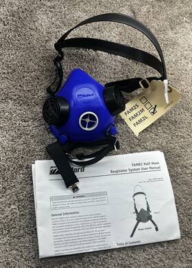 070351 Famb2 Safety Half Mask Respirator System User Manual New