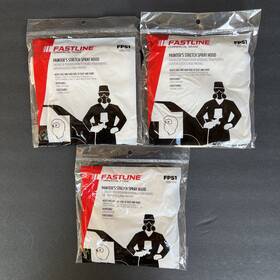 Fps1 Fastline Commercial Grade Lot Of 3 Painter S Stretch Spray Hood New