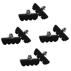 Fat-cattie 738628213198 4 Pairs 8 Pieces Bike Brake Pads Rubber V-brake For Mountain And Road Bi