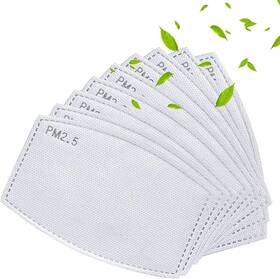 Glp100 Fbfl 100pcs Pm2.5 Activated Carbon Filter For Cloth Mask Ship From Usa 5 100
