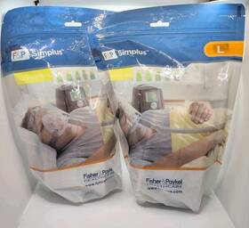 400481 Fisher & Paykel Lot Of 2 F&p Simplus Factory Sealed Full Face Cpap Mask Size Large