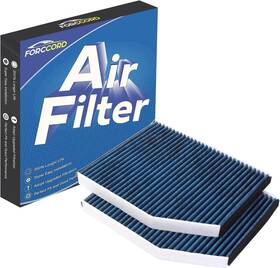 8k0819439 Forccord 2-pack Hepa Cabin Air Filter Fits For A4 Q5 S4 S5 Rs5 Audi Quattro A5