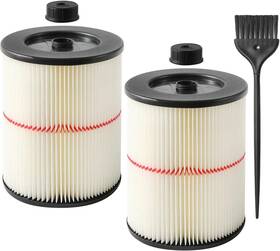 G-filter-201221 Gazeer 2 Pack Red Stripe Cartridge Filter Compatible With Craftsman 17816 9-17816 Wet D