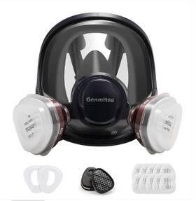 101-65-mask-fu Genmitsu Reusable Respirator Full Face Gas Cover