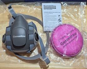 101-65-mask-ha Genmitsu Half Face 6200 Reusable Respirator Mask