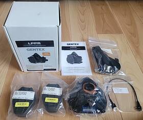 G055-2000-08 Gentex Mask Pilot Lppr Particulate Respirator Microphone Strap Cable Filter Comp