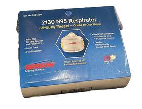 04458582130 Gerson 2130 N95 Respirators 20 Count New