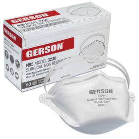 3230p Gerson Made In Usa N95 Respirator One Pallet 80 Cases 200 Masks Per Case