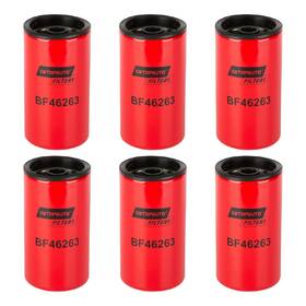 Bf46263 Getopauto 6pcs Fuel Filter Compatible With 2020-2022 Stage V L9 Osb 6.7