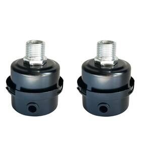 70243399-2pc Gevodakun 2 Pcs 70243399 Air Intake Filter Silencer 1/2 Inch Mpt Compatible With Ingersoll