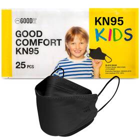 B09mgg6qqr Good Mask Co. Comfort Kn95 Kids Face Masks Disposable Folding 95% Filtration