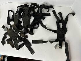 4240-01-464-7839 Government Surplus 5 Pack Lot 6-point Head Harness Replacement Part Fits Most Gas Mask Respirators