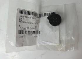 5965-01-528-9290 Government Surplus 2-pin Dynamic Microphone Internal Mounted Gas Mask Part For Vpu System Oem Nos