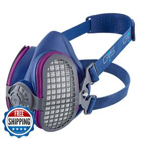B013siibme Gvs Elipse P100 Dust Half Mask Respirator Compact Adjustable Filters Included