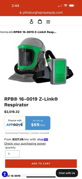 16-018-11-fr Gvs-rpb 16-019-21-fr Safety Welding Helmet Z Link And Px5 Respirator Brand New