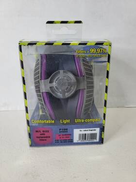 Spr644 Gvs Valved Respirator P100 Size M/l