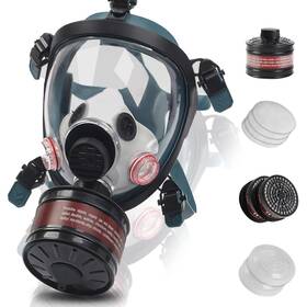 B0bh9cnhgv Hanuu Full Face Gas Mask Respirator With 40mm Activated Carbon Filter Chemical Nuc