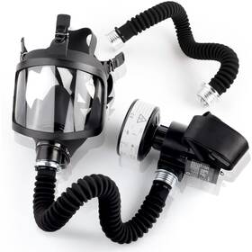 B0bydw8kmy Hanuu Papr Powered Air Purifying Respirator System With 40mm Gas Mask Filter And Blo