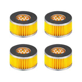 He014 Hayeastdor 4pcs Air Compressor Intake Paper Filter Elements Piston Type Replacement Filt