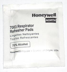 4t555 Honeywell North 7003 Respirator Refresher Pads 100pk -