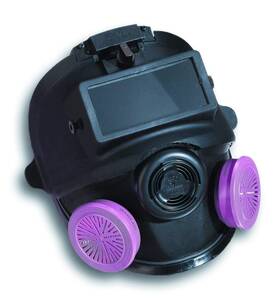 54001w Honeywell North By Elastomer Dual Cartridge Facepiece For Full Face 54