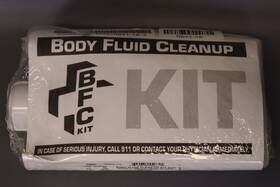 552001 Honeywell 669635550641 Safety Small Poly Bag Body Fluid Clean-up Kit Multi