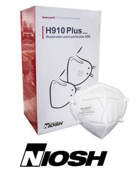 H910plus Honeywell N95 - H910 Plus Flat-fold Box Of 50 Masks Niosh