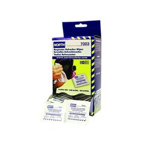 7003h5 Honeywell North Respirator Cleaning Wipes 5 Inches X 7 In Includes 100